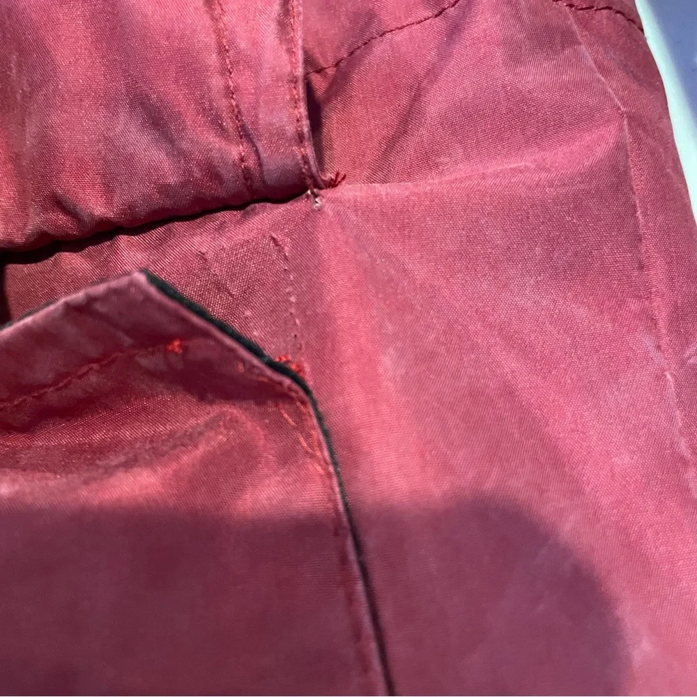 Vintage Helly Hansen Twin Sails Burgundy Gore-Tex Windbreaker Hooded Jacket Sz M